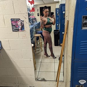 My best friend as a stripper (tease)