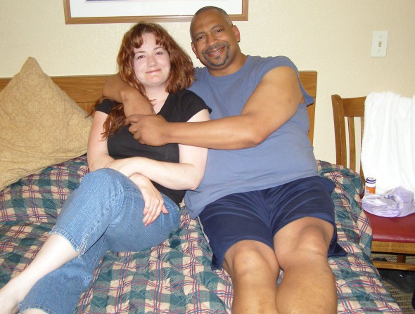 Redhead wife with recent black lover Interracial photo