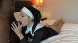 Hungarian Nun gets BBC.jpg