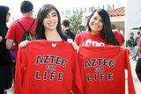students-display-aztec-for-life-shirts.jpg