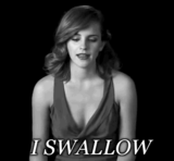 emma watson - I swallow.gif