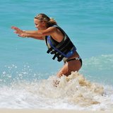 Sporty-Caroline Wozniacki in Barbados3.jpg