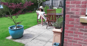 Danica Collins british milf in the garden (0).gif