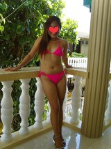 Hot Asian Bikini & Heels On Balcony (9).jpg