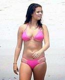 Selena Gomez wears a pink bikini at Mexico on Wednesday, April 15, 2015 05b1.jpg
