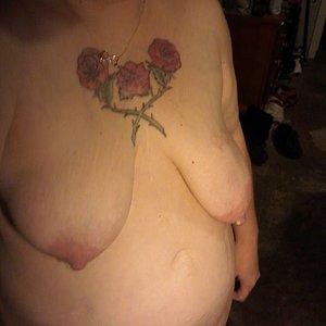 My wife's all natural tits
