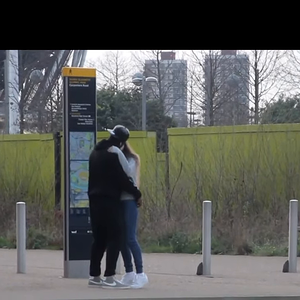 London white girl meeting black boyfriend openly in public