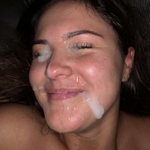 Beauty Covered in Cum