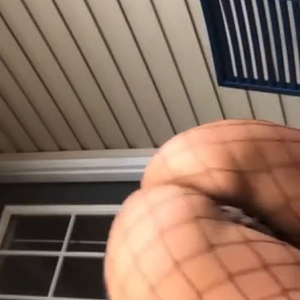shaking ass in fish nets for bbc 💦
