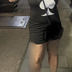 Posing in the streets