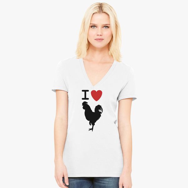 love-cock-black-women-s-v-neck-t-shirt-white.jpg