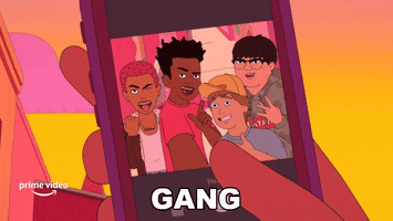 Gang Gang Selfie GIF by Amazon Prime Video